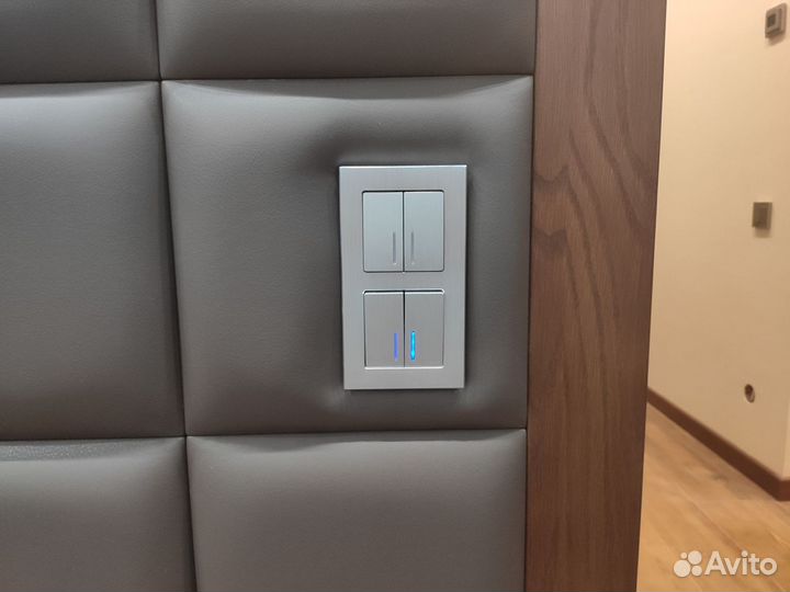 Мягкие стеновые панели, кожаные