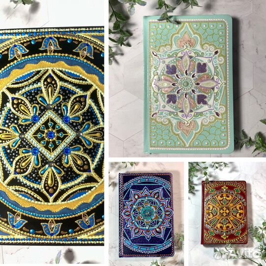 Ежедневники с ручной росписью