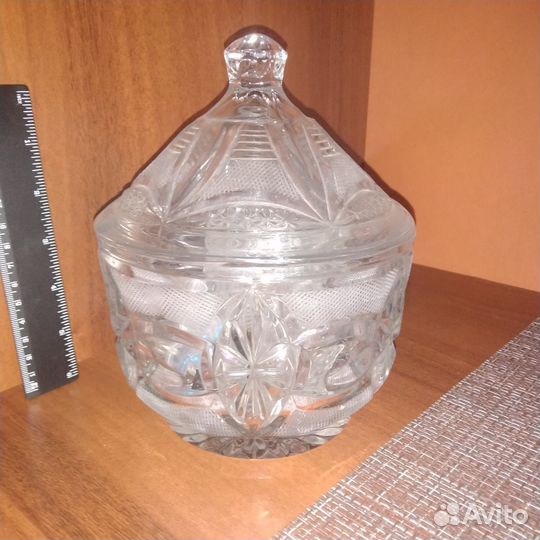 Ваза хрусталь