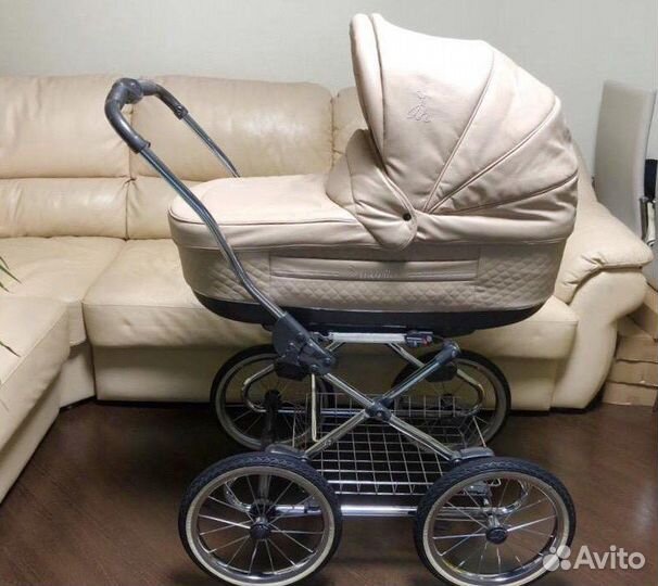 Коляска 2в1.Эко - кожа
