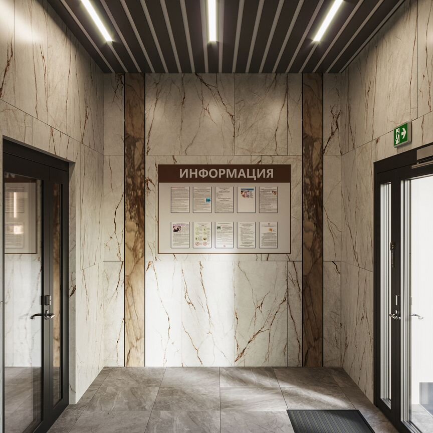 1-к. квартира, 43 м², 2/18 эт.
