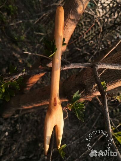 Лопатка, ложка, вилка деревянные набор Handmad