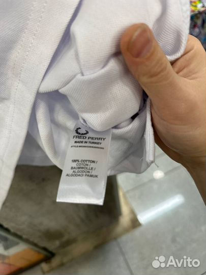 Поло Fred Perry белое