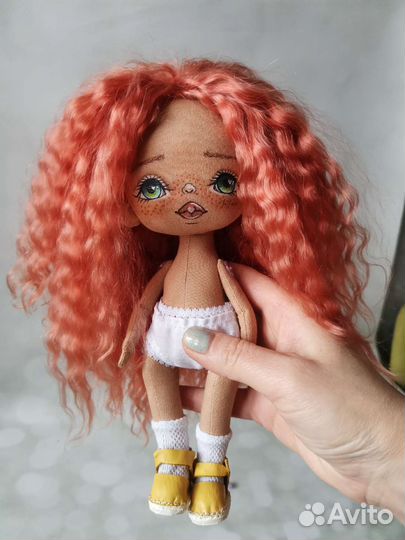 Текстильная интерьерная кукла