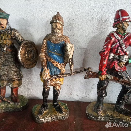 Коллекционные оловянные солдатики ручной работы