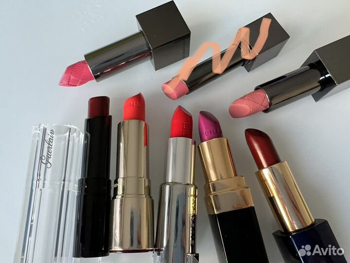 Помады, блески Chanel Dior Lancome YSL Burberry BB