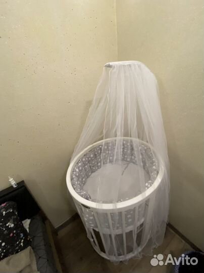 Балдахин в кроватку, простынь