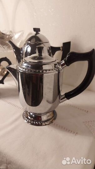 Серебряная и мельхиоровая посуда СССР