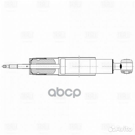 Амортизатор для а/м Mercedes C (W203) (00) зад