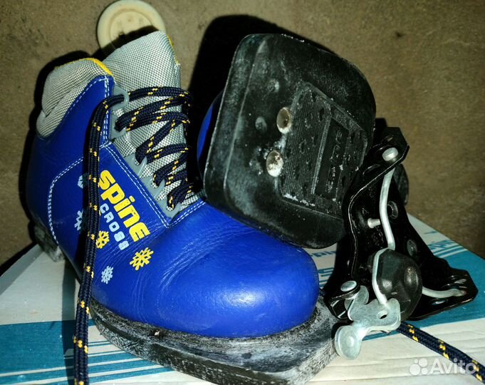 Лыжные ботинки spine cross