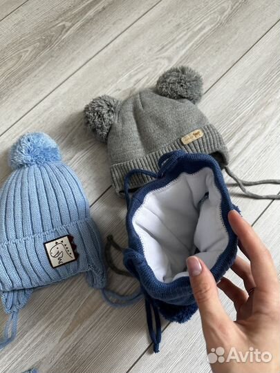 Шапка детская зимняя новая