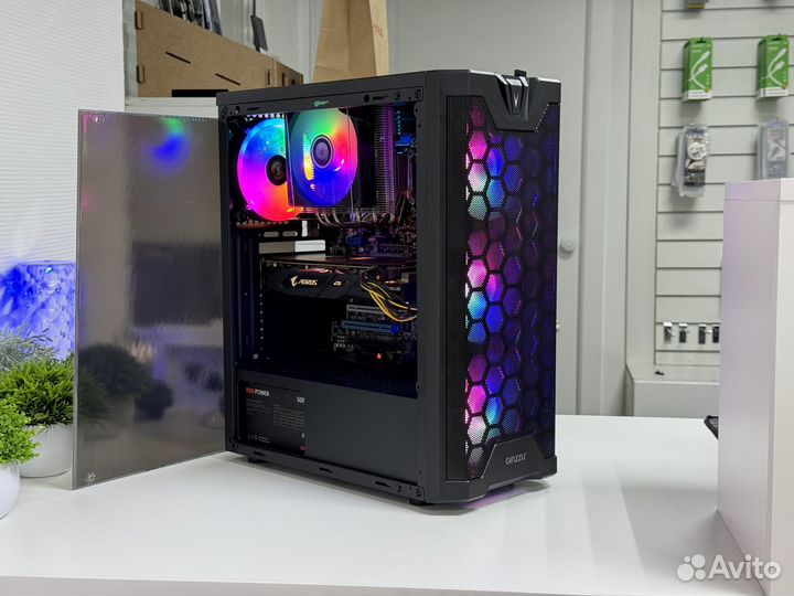 Игровой пк Intel Core i7/RX570/10GB/SSD/HDD