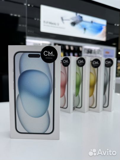 iPhone 15 128 гб голубой (1sim + eSim )