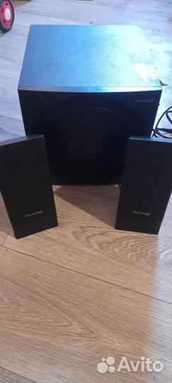 Буфер с колонками от компа, рабочии