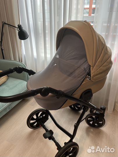 Коляска Tutis uno plus Leather, Caramel