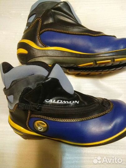 Лыжные ботинки salomon sns 37р