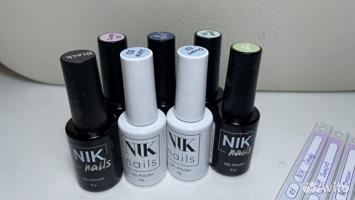 Гель лак для маникюра бу