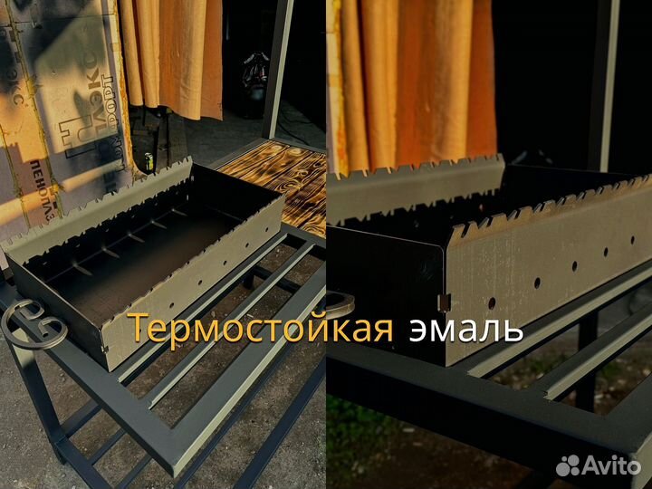 Мангал в стиле лофт