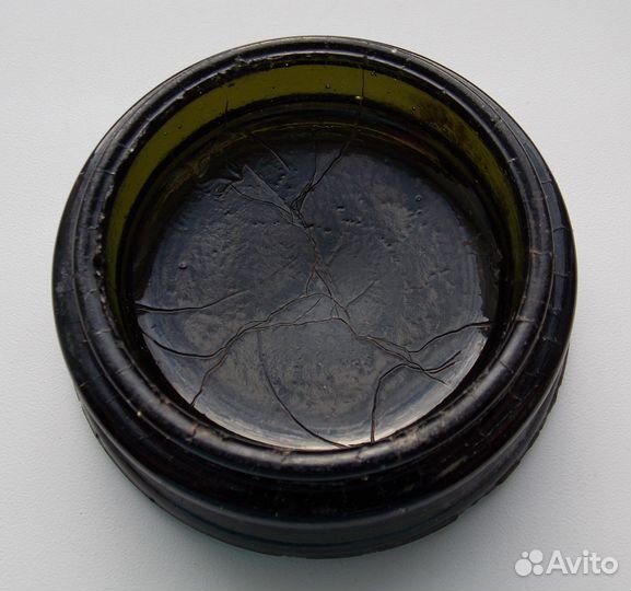 Стеклянная чернильница