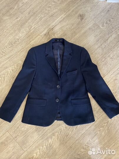 Школьный костюм для мальчика 122 128 синий