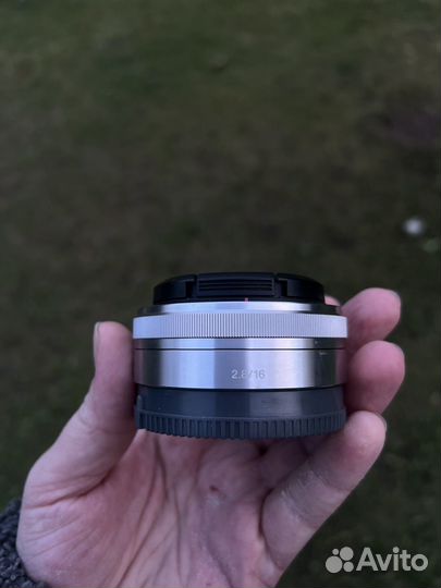 Объектив sony E 16mm 2.8 sel16f28