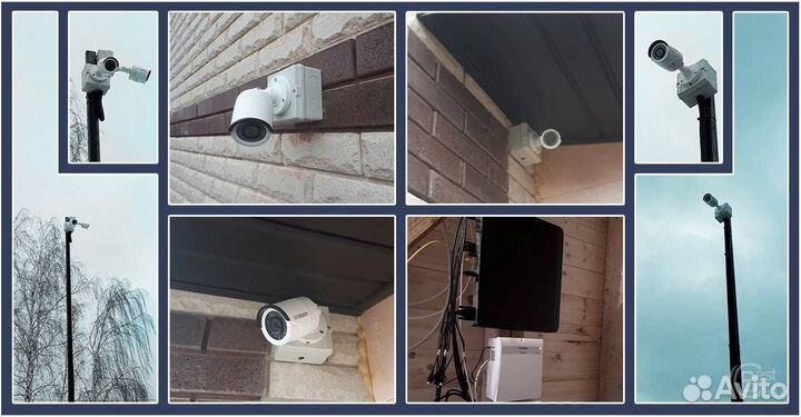 Монтаж и установка камер и систем видеонаблюдения