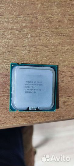 Процессор lga 775 Pentium dual core e2180