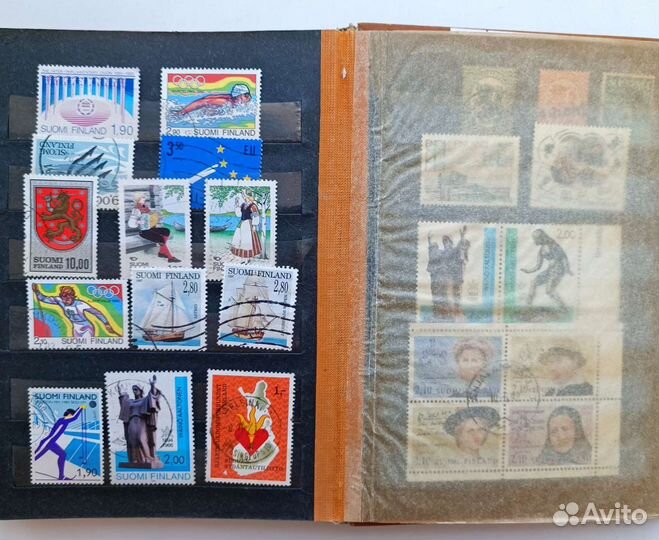 Альбомы с марками