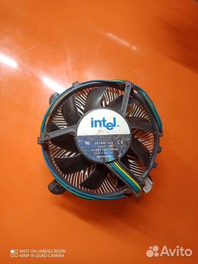 Кулер процеccорный original intel
