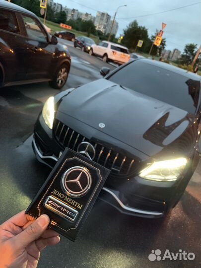 Обложка для документов Mercedes AMG, BMW M