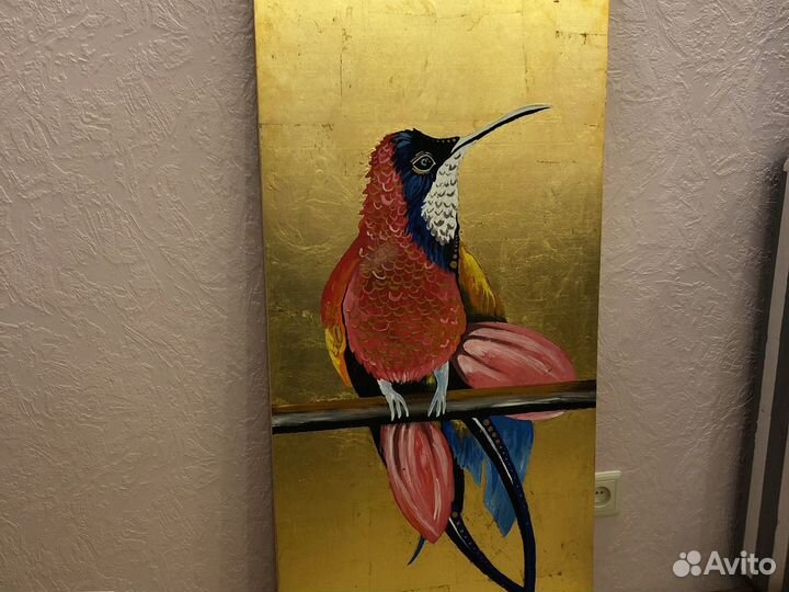 Картина на дереве