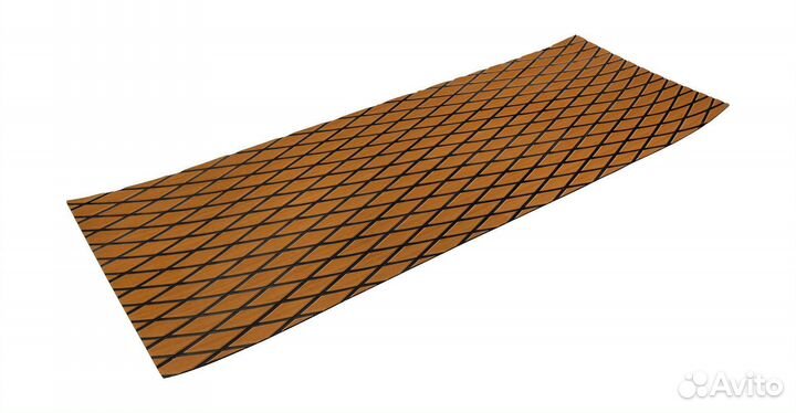 Покрытие палубное EVA, 1900х700х6мм коричневое 