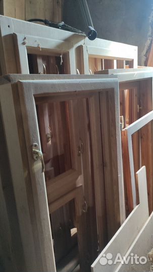 Деревянные оконные рамы новые