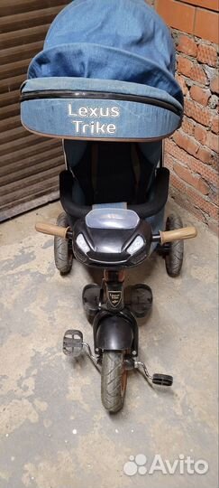 Детский Трехколесный велосипед с ручкой lexus