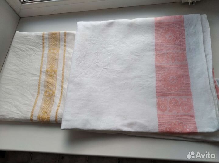 Скатерть лен СССР