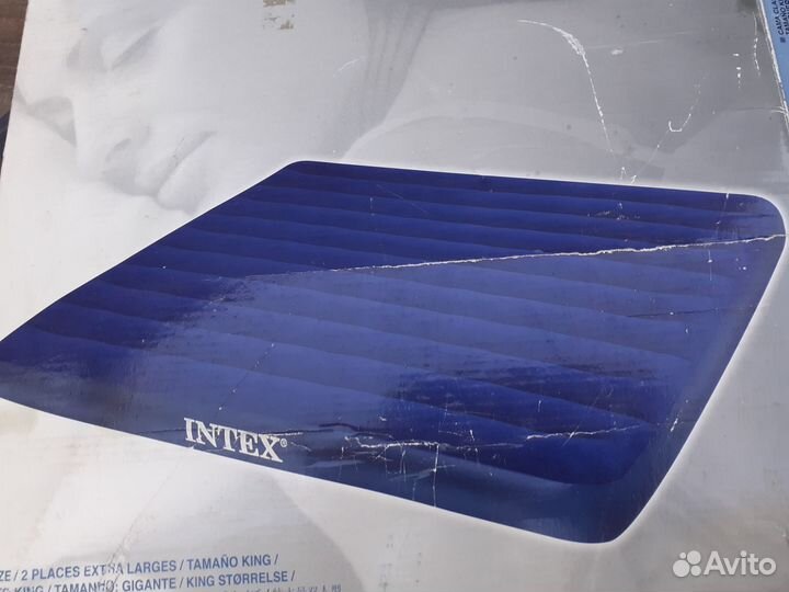 Надувной матрас intex 183 на 203 см
