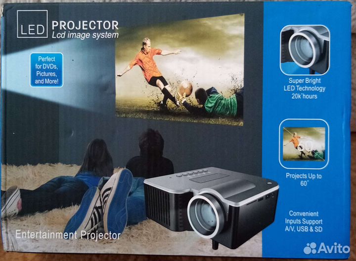 LED проектор UC28 +