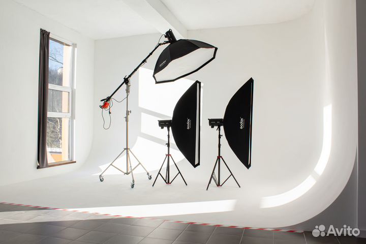Аренда фотостудии с циклорамой