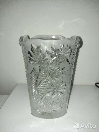 Ваза,салатник хрустальные СССР