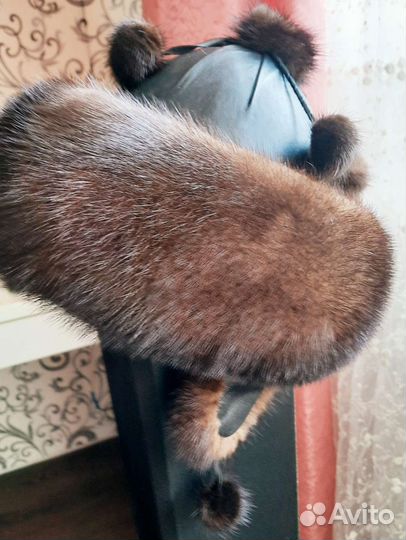 Шапка норковая женская