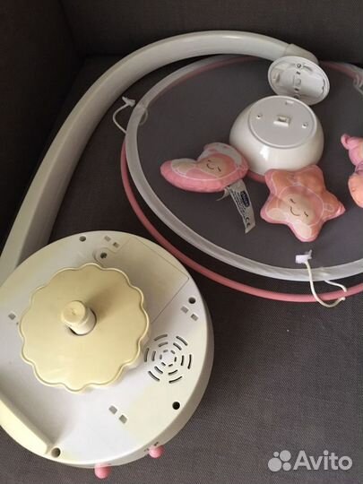 Мобиль на кроватку chicco волшебные звезды