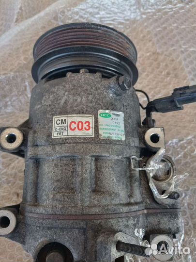 Компрессор кондиционера Hyundai Santa Fe 2