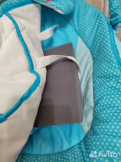 Детская электронная качель / шезлонг + вкладыш