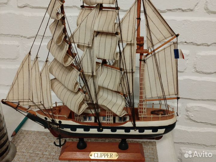 Сборная модель корабля из дерева