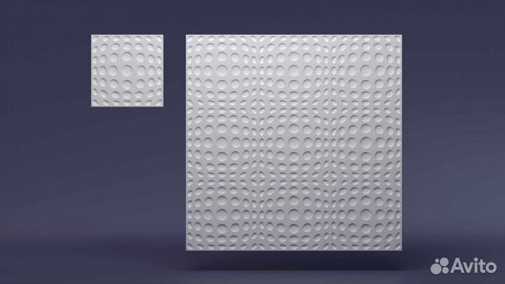 Гипсовая 3D панель 