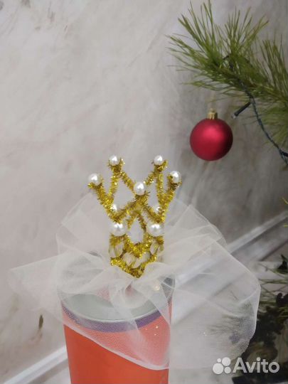 Корона-заколка