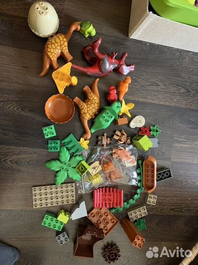 Lego duplo динозавры