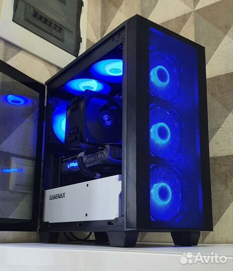 RTX 4070/DDR4 32G/Ryzen 5 5600 новый игровой пк