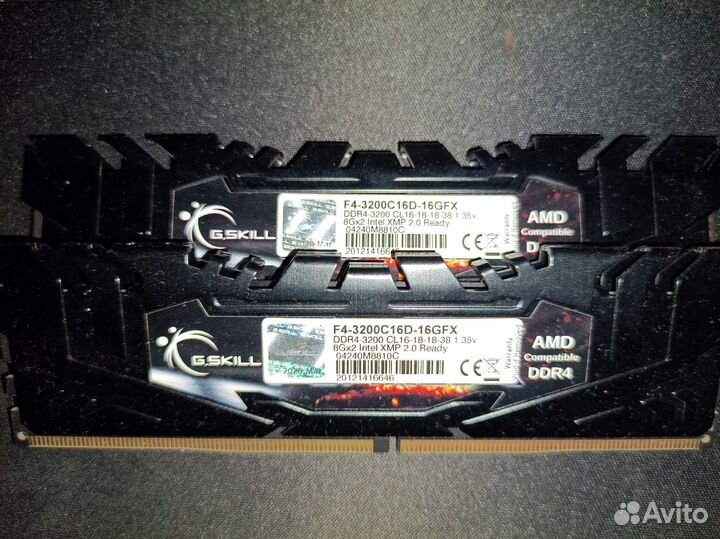 Оперативная память ddr4 16gb