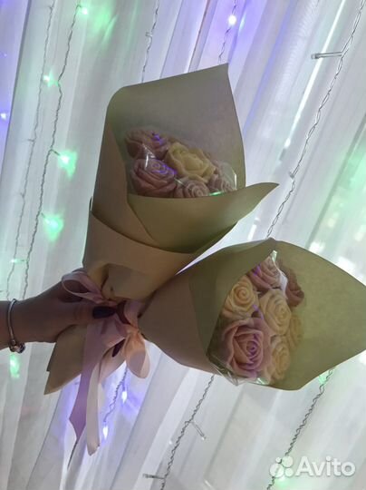 Шоколад ручной работы/букеты из шоколадных цветов